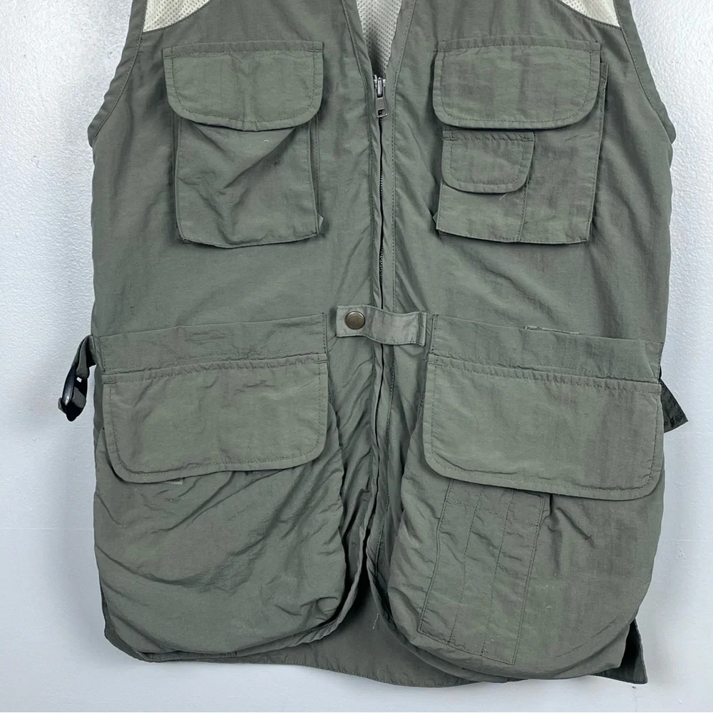 LL Bean Men's Vented Traveler Fishing Utility Vest By Bob Krist Size XS; Outdoor
